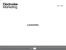 Tablet Screenshot of clockwise.co.uk